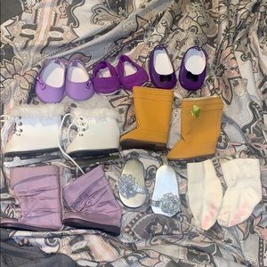 American Girl Doll shoe bundle!